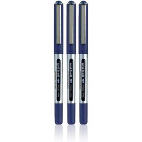 UNI-BALL EYE UB-150 BLUE [عبوة من 3] قلم كرة دوارة برأس ميكرو 0.5 مم