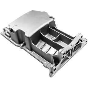 A-Premium Engine Oil Pan with Drain Plug Compatible with Chevrolet Equinox Impala Malibu Captiva Sport HHR Cobalt GMC Terrain Buick LaCrosse Regal Pontiac Saturn