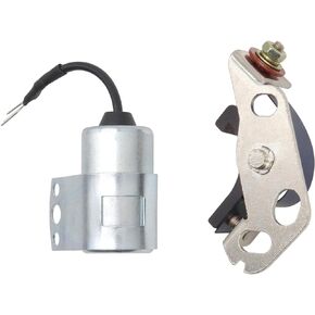 312-0246 Point & Condenser Ignition Kit Compatible with for Onan Cummins John Deer Lawnmower Parts Fits 160-1183