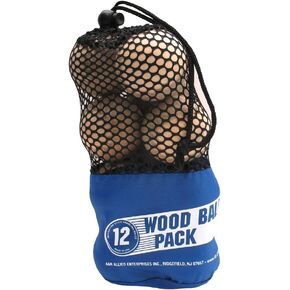 A&R Sports Wood Ball (Pack of 12)
