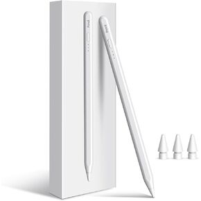 Stylus Pen for iPad, 10 Mins Fast Charging Apple iPad Pencil 1st/2nd Generation with Palm Rejection, Tilt Sensitivity for iPad 6/7/8/9/10, iPad Pro 11" and 12.9", iPad Air 3/4/5, iPad Mini 5/6