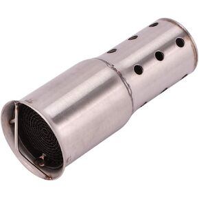 Motorcycle Exhaust Pipe Muffler 51mm Exhaust DB Killer Silencer Muffler Baffle Stainless Steel Muffler Silencer Noise Eliminator Universal Exhaust Pipe Baffle (2)