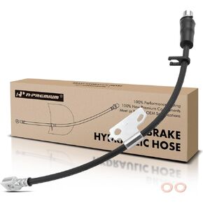 A-Premium Front Driver Side Brake Hydraulic Hose Compatible with Select Ford and Lincoln Models - Expedition 2007-2014, Navigator 2007-2014, V8 5.4L, Sport Utility - Replace# DL1Z2078C, AL1Z2078A