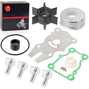 Water Pump Impeller Repair Kit For Yamaha 40HP 50HP 60HP P40 C40 F40 F50 F60 Outboard 1995-UP 4-Stroke 2-Stroke 63D-W0078-01-00