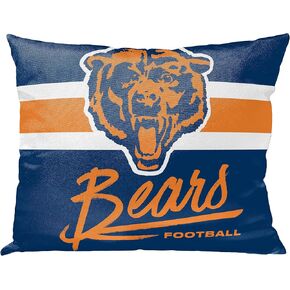 وسادة مزخرفة من Northwest Official NFL Chicago Bears Nostalgic Proud، ألوان الفريق، 15 بوصة × 12 بوصة in Saudi Arabia