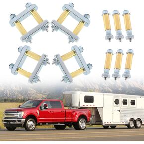 2.25" Trailer Shackle Kit fits for Morryde CRE3000, Stock, Equa-Flex Trailer Suspension Kit replace Morryde UO12-016 Trailer Shackles Kit, Tandem Axle