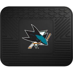 FANMATS NHL San Jose Sharks 2-pc Vinyl Heavy Duty Car Mat ,18"x27"