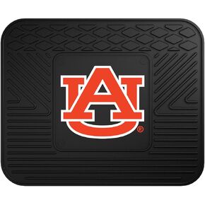 FANMATS 10825 Auburn Tigers Heavy Duty Vinyl Cargo Mat 31"x31", All Weather Trunk Mat, Trunk Protection