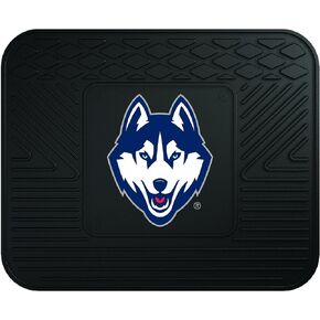 FANMATS 13266 UConn Huskies Heavy Duty Vinyl Cargo Mat 31"x31", All Weather Trunk Mat, Trunk Protection