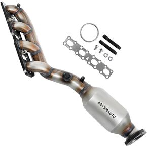 ABYSMAUTO Front Left & Right Catalytic Converter Compatible with Honda Pilot 2009-2021/ Accord 2008-2017/ Odyssey 2008-2019 3.5L Catalytic Convertor Direct-fit Euro 5 16658 16643 (EPA Compliant)