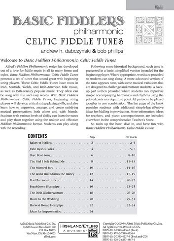 Basic Fiddlers Philharmonic Celtic Fiddle Tunes: Violin, Book & Online Audio (Philharmonic Series) in Saudi Arabia