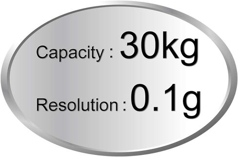 Hochoice Industrial Counting Scale Gram Scales for Parts and Coins 66lb/0.00022lb-30kg / 0.1g Accuracy with RS232 Port for Connecting Computer or Printer in Saudi Arabia