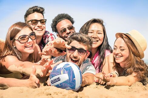 REBOIL Official Size 5 Volleyball – Waterproof Indoor/Outdoor Volleyball for Pool, Beach - for Kids Boys and Girls in Saudi Arabia