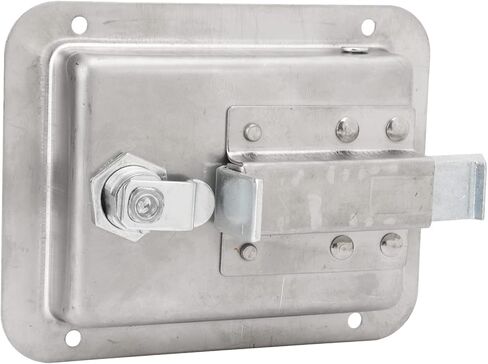 صندوق أدوات قفل صندوق أدوات من الفولاذ، قفل صندوق أدوات من الفولاذ المقاوم للصدأ، قفل مجداف بمقبض RV مع مفتاحين لشاحنة مقطورة والتخييم in Kuwait