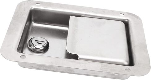 صندوق أدوات قفل صندوق أدوات من الفولاذ، قفل صندوق أدوات من الفولاذ المقاوم للصدأ، قفل مجداف بمقبض RV مع مفتاحين لشاحنة مقطورة والتخييم in Kuwait