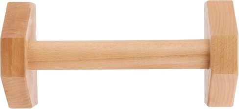 seunmuk 2 جهاز كمبيوتر شخصى 12 بوصة دفع ما يصل الوقوف، القضبان دفع ما يصل الخشب مع قاعدة عدم الانزلاق، قضبان المتوازيات الخشبية ألواح تجريب معدات اللياقة البدنية للرجال النساء تدريب القوة، تمارين رياضية، الجمباز in Kuwait