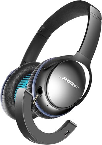 Tranesca Compatible Bluetooth Adapter Receiver for Bose quietcomfort 25 Headphone (Black) in Kuwait