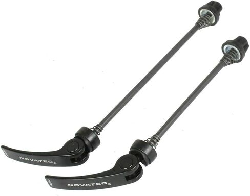 CyclingDeal - Compatible with Shinmano 9/10/11 Speed - 6 Bolts Disc Brake System - Bicycle Bike Wheelset - Novatec Hubs with QRs F100mm/R135mm - WTB ThickSlick Tyres 26" in Kuwait