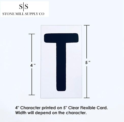 Stone Mill Supply Co 132 BLACK CHARACTER PACKS ONLY for XL LETTERBOARD Customizable Statement shelf Letter Ledges | Changeable Wall Menu Letter Board | Marquee Ledges | Custom Quotes and Inspriational in Saudi Arabia