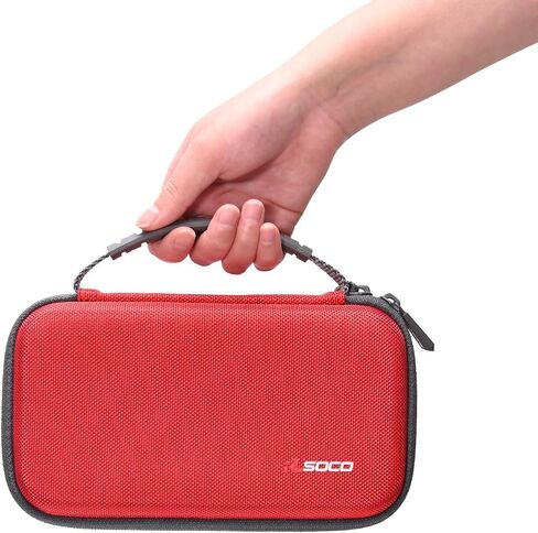 RLSOCO Carrying Case for Asthma Inhaler for Kids and Adults,Inhaler Spacer Travel Case for Device,Mask and Other Accessories - Black (Case Only) in Saudi Arabia