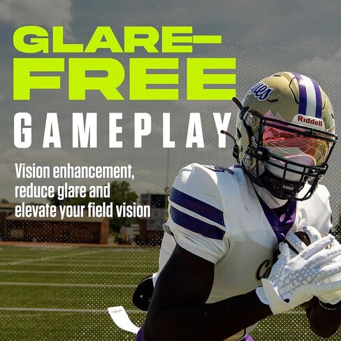 Football Visor 3.0, Fits Adult & Youth Football Helmets in Saudi Arabia