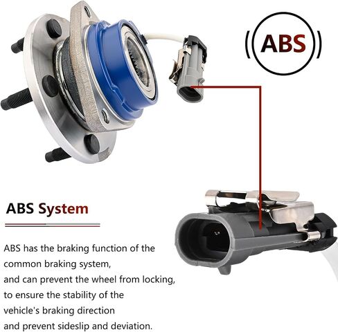 FWD Front Wheel Hub Bearing Assembly for Chevy Impala Monte Carlo, Cadillac DTS Eldorado Seville, Buick Century Lacrosse Regal, Pontiac Grand Prix Bonneville 513121 in Saudi Arabia