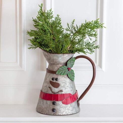 CTW Home Collection Snowman Tall Metal Pitcher in Saudi Arabia