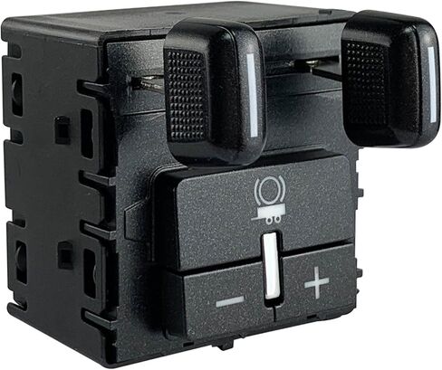 84108373 مجموعة مفاتيح التحكم في فرامل المقطورة متوافقة مع 2016-2022 شيفروليه جي إم سي كولورادو كانيون يوكون تاهو سيلفرادو سوبربان سييرا وحدة تحكم فرامل المقطورة السوداء in Kuwait