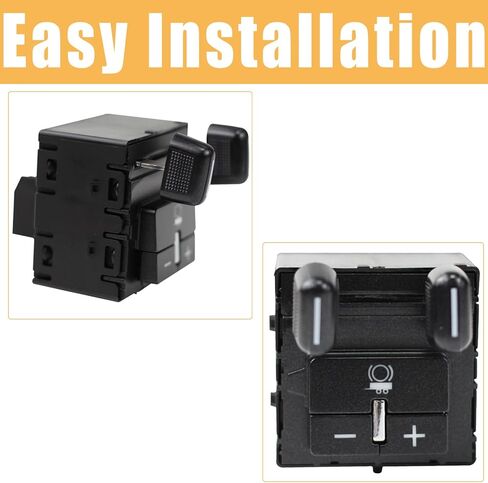 84108373 مجموعة مفاتيح التحكم في فرامل المقطورة متوافقة مع 2016-2022 شيفروليه جي إم سي كولورادو كانيون يوكون تاهو سيلفرادو سوبربان سييرا وحدة تحكم فرامل المقطورة السوداء in Kuwait