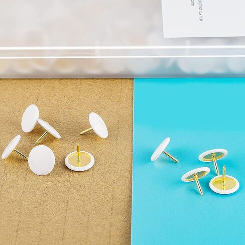 400 قطعة من دبابيس الدفع البيضاء، دبابيس الإبهام البيضاء، دبابيس الحائط، دبابيس الدفع، دبابيس الدفع، دبابيس الدفع المسطحة، دبابيس الدفع المسطحة، دبابيس الدفع للوحة الفلين، دبابيس الدفع للجدار، دبابيس اللوحة... in Kuwait