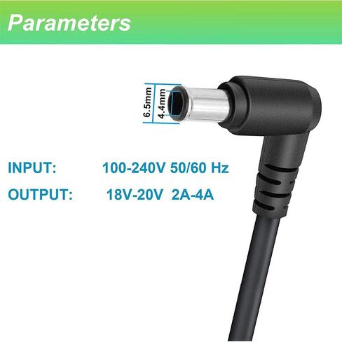 for LG 19V LED LCD Monitor Widescreen HDTV Power Cord Replacement Charger Adapter for 19" 20" 22" 23" 24" 27" Power Supply, 19V, AC, DC, 8.5Ft. in Saudi Arabia
