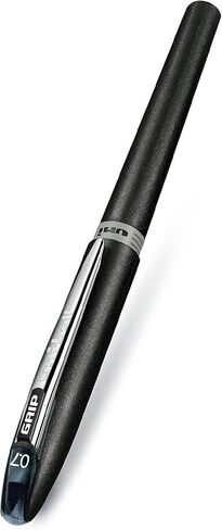 Uniball Roller Grip 12 عبوة باللون الأسود، أقلام رولربال متوسطة الحجم 0.7 مم، جرب أقلام الجل، الأقلام الملونة، اللوازم المكتبية، الأقلام الملونة، أقلام حبر جاف زرقاء، أقلام كتابة ناعمة ذات نقاط دقيقة in Kuwait
