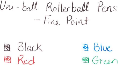Uniball Roller Grip 12 عبوة باللون الأسود، أقلام رولربال متوسطة الحجم 0.7 مم، جرب أقلام الجل، الأقلام الملونة، اللوازم المكتبية، الأقلام الملونة، أقلام حبر جاف زرقاء، أقلام كتابة ناعمة ذات نقاط دقيقة in Kuwait