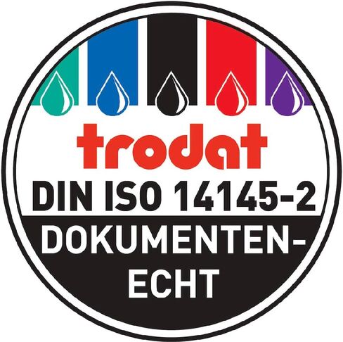Trodat Replacement Ink Pads 6/4911 - Pack of 2 - Red Ink - for Printy 4911, 4911 Typo, 4951, 4822, 4800, 4820 and 4846 in Kuwait