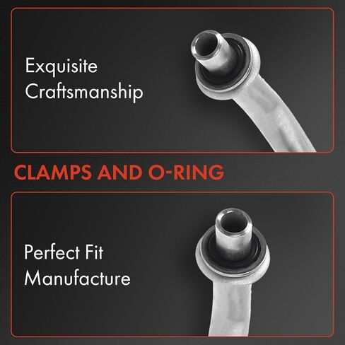 A-Premium A/C Liquid Line Hose Assembly Compatible with Chevrolet Silverado 1500 2014-2018, Cheyenne 2014, GMC Sierra 1500 2014-2018, Condenser to Evap, Without Orifice Tube in Saudi Arabia