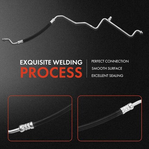 A-Premium A/C Liquid Line Hose Assembly Compatible with Chevrolet Silverado 1500 2014-2018, Cheyenne 2014, GMC Sierra 1500 2014-2018, Condenser to Evap, Without Orifice Tube in Saudi Arabia