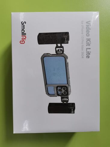 SmallRig Video Rig Kit for iPhone 13 Pro Max with Dual Handles, Aluminum Mobile Phone Stabilizer Kit with Dual Cold Shoe, Smartphone Video Rig Set for Filmmaking/Videography/Live Streaming-3604 in Saudi Arabia