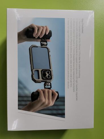 SmallRig Video Rig Kit for iPhone 13 Pro Max with Dual Handles, Aluminum Mobile Phone Stabilizer Kit with Dual Cold Shoe, Smartphone Video Rig Set for Filmmaking/Videography/Live Streaming-3604 in Saudi Arabia