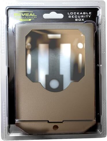 Tactacam Reveal Security box - Version 2 (RV-AMZ-SBV2) compatible with the X-Pro, Gen 2.0, X, XB, SK, and Reveal X. Lockable, metal safety box for Trail Camera. in Saudi Arabia