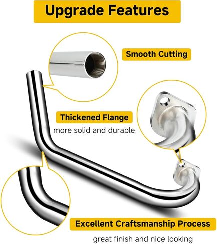 HIAORS Upgrade Exhaust Pipe Silencer Kit for Predator 212cc 196cc 224cc Coleman CT200U BT200X CT200U-EX Baja Warrior Massimo MB165 MB200 KT196 Mini Bike Go Kart Parts with Main Jet Kit Heat Wrap in Kuwait