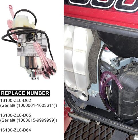 مكربن ​​Wzytshun EU3000i 16100-ZL0-D66 متوافق مع مولد Honda EU3000i Carb EU3000is المكربن ​​16100-ZL0-D65 16100ZL0D65 in Kuwait