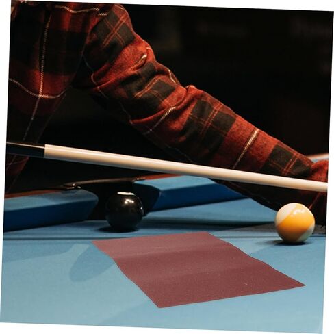 Unomor 4 Sheets Tools Sandpaper Pool cue Pool Stick polishing Paper Sand Paper for cues Pool Stick Cleaner Cleaning Tool polishing Paper for cues Billiard Supply Skin Head Club Shaping in Kuwait