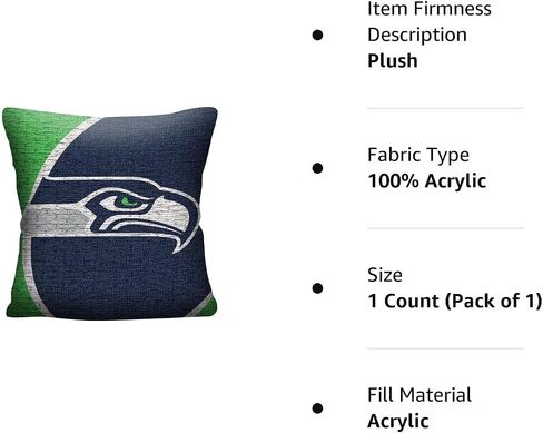 Northwest NFL Kansas City Chiefs Portal Jacquard Woven Pillow, 20" in Saudi Arabia