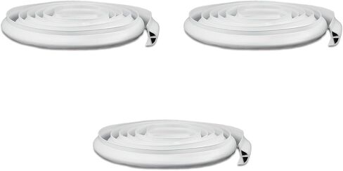 حافة حوض السفن EasyFlex Marine P-Profile، بيضاء، طقم 48 بوصة in Kuwait