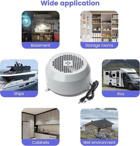 Briidea Air Dryer Made by Durable Material, Suitable for Ships, RVs, Storage Rooms in Saudi Arabia