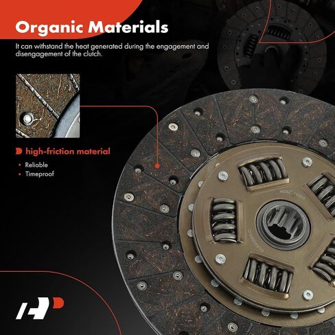 A-Premium Transmission Clutch Kit Compatible with Jeep Grand Cherokee 1994-1996, Wrangler 1994-1995/1997-2006, Cherokee 1994-2001 & Dodge Dakota 1992-1999, B150 1992-1993, Replace# 05-065 05065 in Saudi Arabia