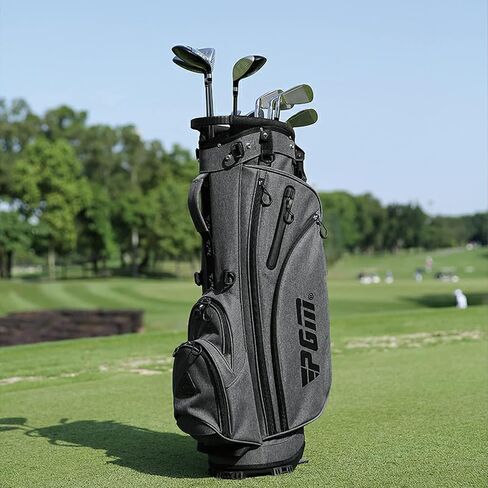 PGM Men's Complete Golf Club Sets - 12 Pieces - 3 Wood (#1,3,5), 1 Hybrid (#4H), 6 Irons(#5,6,7,8,9,PW), 1 Sand Wedge (52°), 1 Putter - Golf Stand Bag - Titanium Club Head, Graptlite Shaft in Saudi Arabia