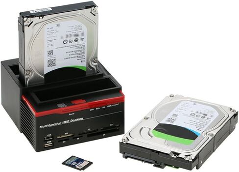 HDD Dock 3 HDD Dock Hard Disk Base 3 Disk Hard Disk Base Three Position Hard Disk Base Hard Disk Black Card Reader Usb3.0 Hard Disk Base Hard Disk Base in Saudi Arabia