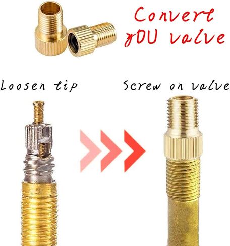 طقم جذع صمام بدون أنابيب 40 مم | جذع صمام بريستا بدون أنبوب للدراجة مع أداة إزالة الصمام الأساسية - أغطية جذع صمام بريستا من سبيكة - سبيكة خفيفة للغاية - زوج - اختر اللون/الحجم (أسود-40 مم) in Kuwait