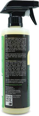 3D Bead It Up Ceramic Coating Booster Spray - Super Hydrophobic Bead Maker - Polymer Paint Protectant & Sealant 16oz. in Saudi Arabia